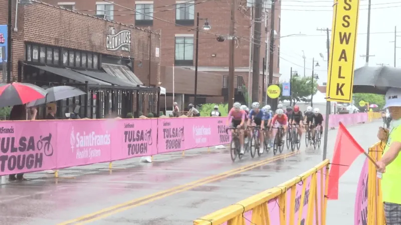Weather forces schedule changes during second day of Tulsa Tough