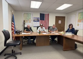 Nowata Co. Commissioners Table AEP Discussion