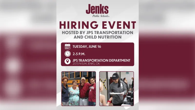 JPS Transportation and Child Nutrition holding hiring event today