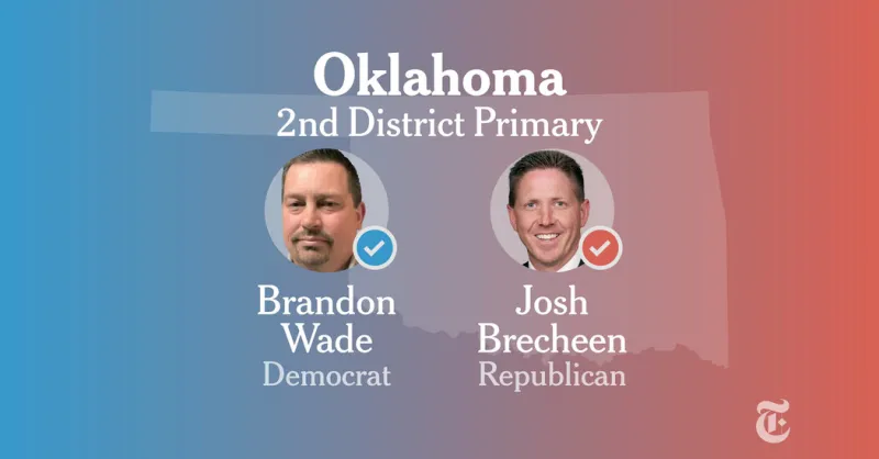 Oklahoma Second Congressional District Primary 2026: Live Election Results