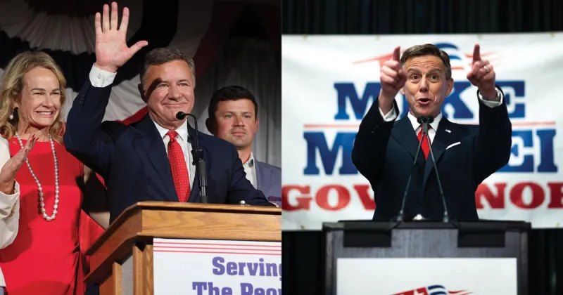 Drummond, Mazzei advance from GOP field for governor