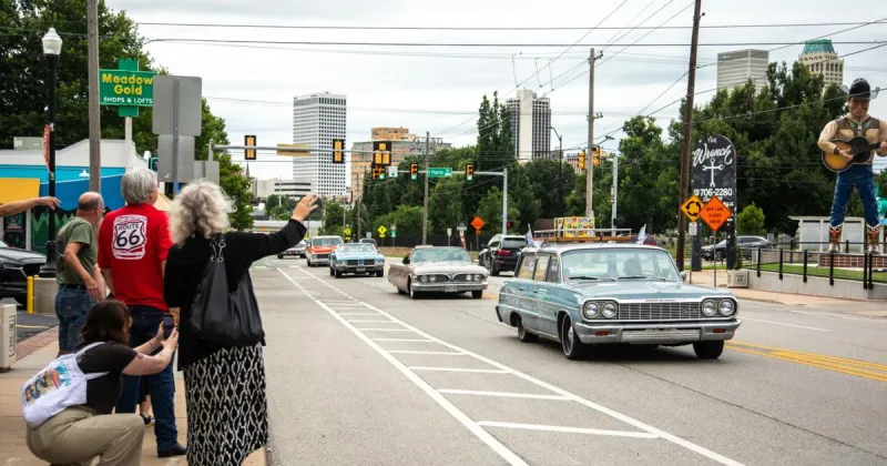 Route 66 Centennial Caravan drivers remembering lost friend, America's most historic road