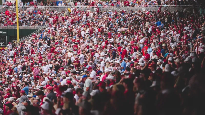 Sooners move within one win of Men's College World Series title after Game 1 win