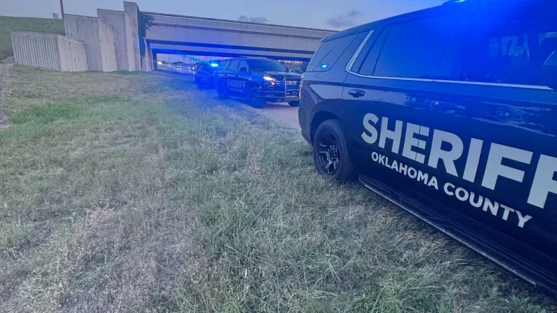 Tulsa man arrested after allegedly running Oklahoma County deputy off the road Saturday
