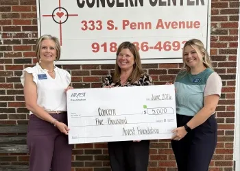 Concern Receives $5K from Arvest Foundation