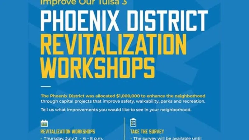 City of Tulsa seeks public input on Phoenix District improvements