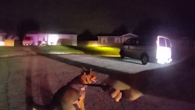 Tulsa Police arrest two following a chase of a van in north Tulsa