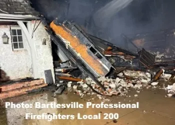 Firefighters Save Home After Late-Night Garage Fire