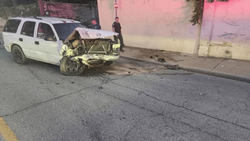 Tulsa Police arrest man following shots fired call and suspected DUI crash into pole