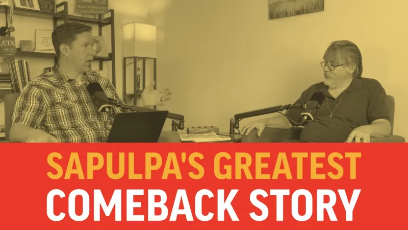 Kirby Davis says Route 66 didn't just pass through Sapulpa; it helped save it