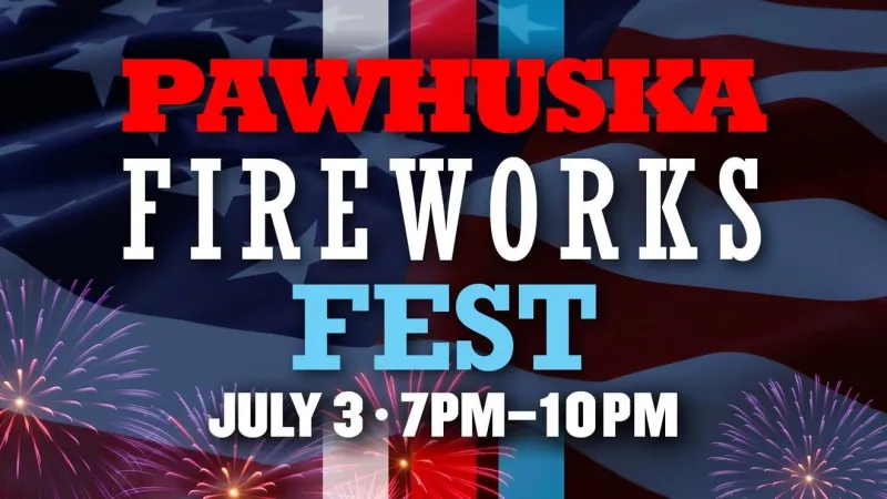 Pawhuska Fireworks Fest set for July 3 at Osage Casino