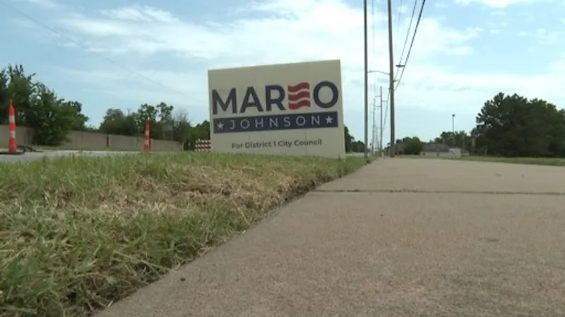 Is foul play behind missing campaign signs?