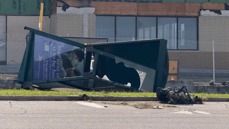 SUV crashes into bus stop near 21st and Sheridan, Tulsa Police say