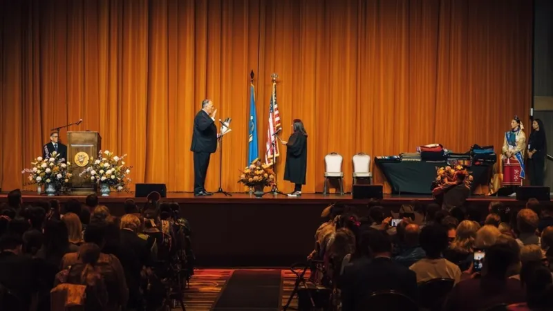 Joe Tillman sworn in as Osage Nation Principal Chief