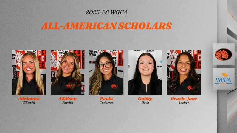 Five Tigers Earn WGCA All-American Scholar Honors