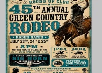 45th Annual Green Country Rodeo July 23, 24 and 25