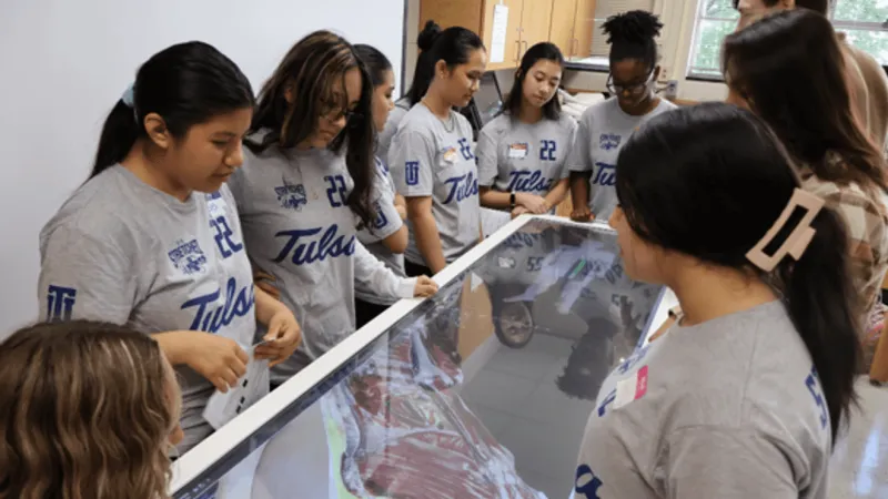 University of Tulsa's STRETCHED program introduces high schoolers to healthcare careers