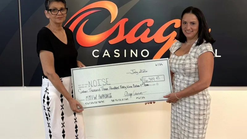 Osage Casinos, Osage Nation Foundation raise $16,000 for MMIW awareness efforts
