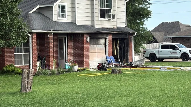 Firefighters respond to residential fire in Owasso Thursday morning