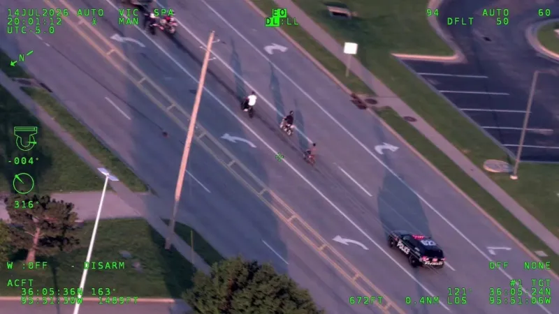 TPD helicopter tracks down juvenile eluding officers on electric bike