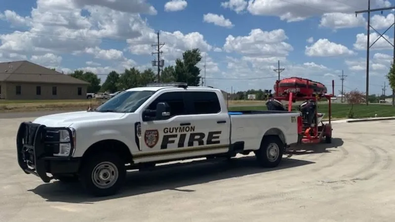 Guymon Fire Department deploys Search & Rescue team to assist amid Texas flooding