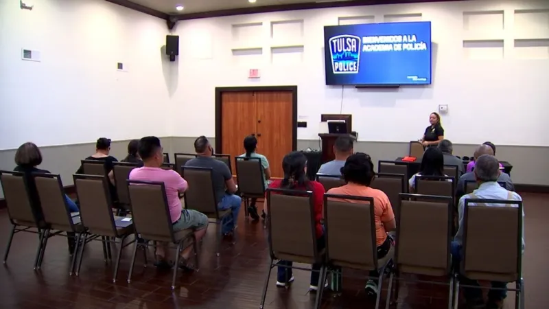 Tulsa Police Department holds Spanish Citizens Police Academy