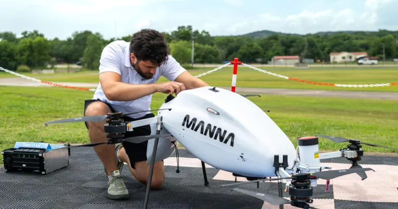 Questions abound about Manna drone delivery service. Here are some answers.