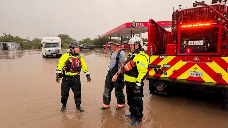 Norman Fire Department sends four responders to aid Texas Hill Country flooding
