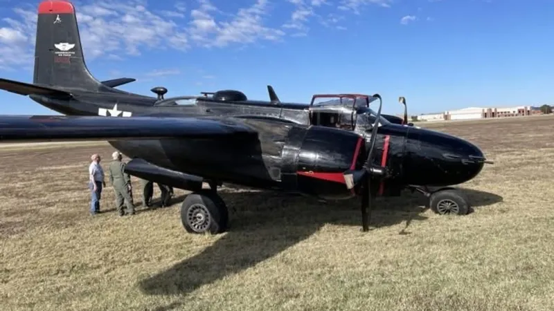 Historic WWII bomber returns home to Tulsa Air and Space Museum