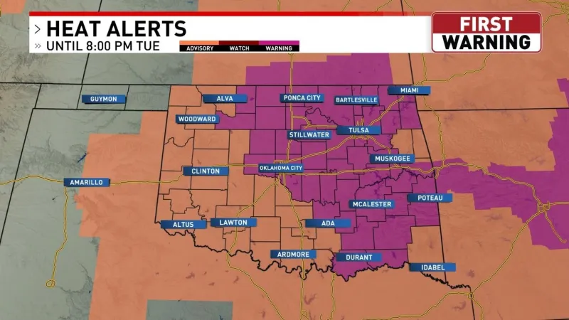 Heat alerts should be expected most days this week