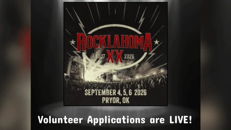 Volunteer applications open for Rocklahoma XX during Labor Day weekend in Pryor