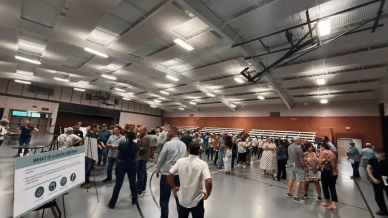 Okmulgee residents raise concerns during Fluidstack data center open house