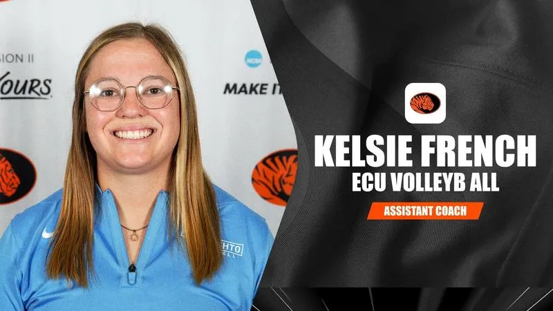 ECU Volleyball Announces Hiring of Kelsie French as Assistant Coach