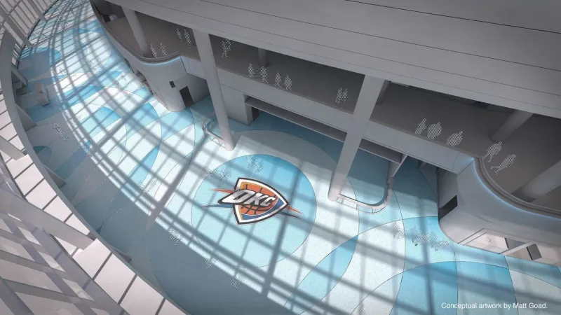 Oklahoma City Council approves 'One Voice. One OKC.' art for Continental Coliseum