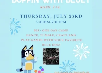 Bartlesville Goes Wackadoo for Bluey Camp!