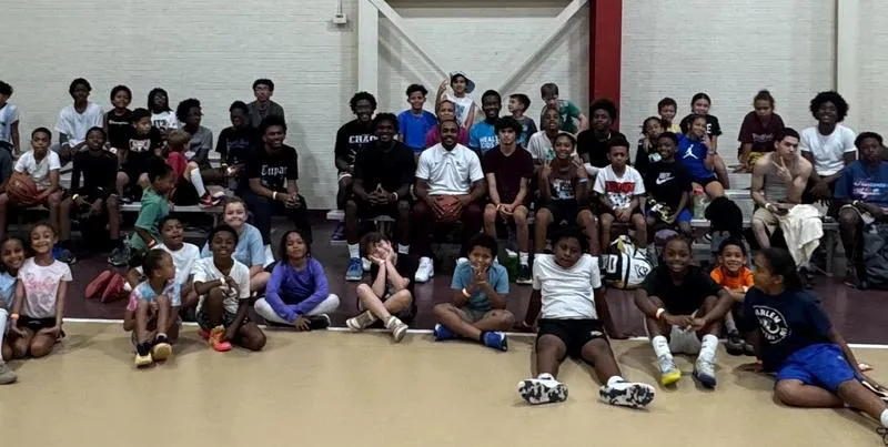 Summer of Eagles: Talley Speaks at Hoops for Peace Basketball Camp