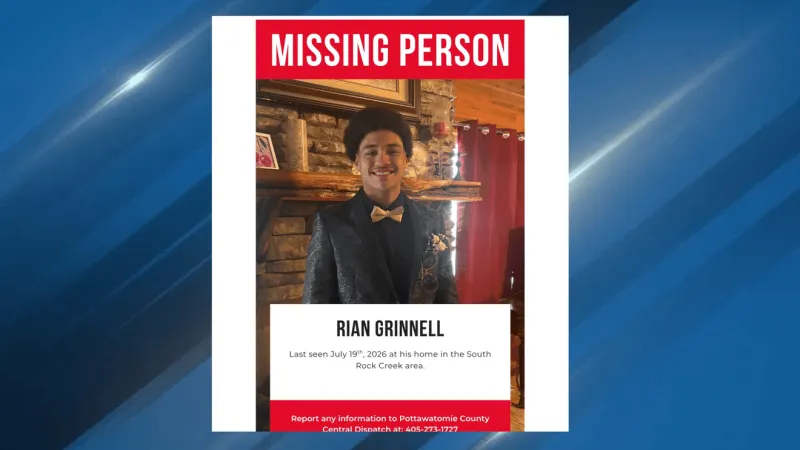 Pottawatomie County Sheriff's Department seeks tips on missing person
