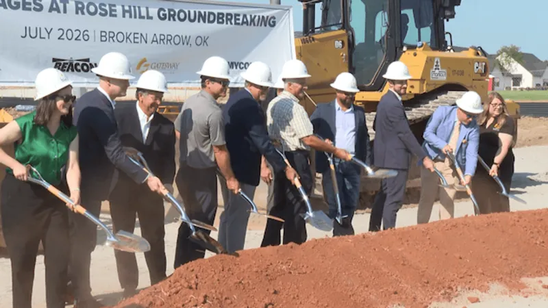 Villages at Rose Hill breaks ground in Broken Arrow, adding 180 affordable units