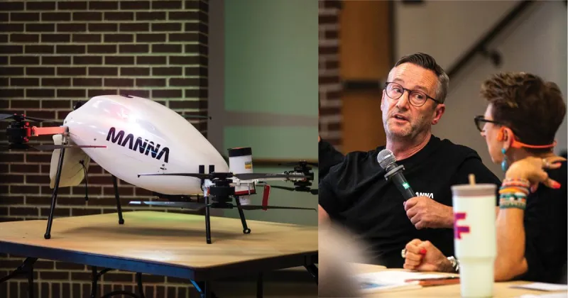Manna CEO answers Tulsans' questions about drone delivery, safety, privacy