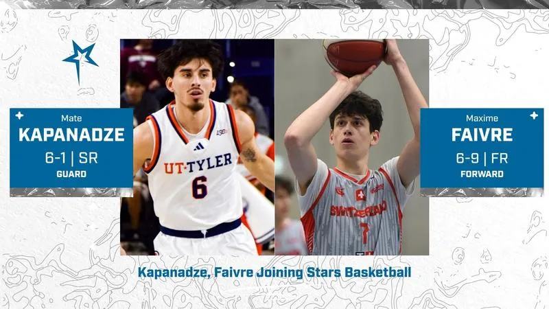 Kapanadze, Faivre to Join Stars