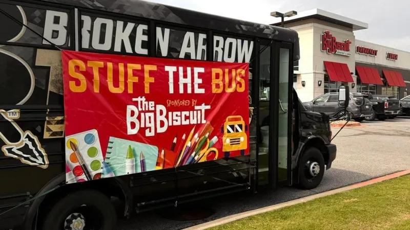 Stuff the Bus school supply donation event to benefit Broken Arrow students