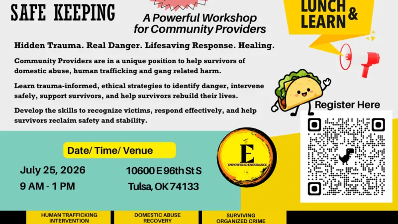 Free training in Tulsa will help identify victims of violence, human trafficking