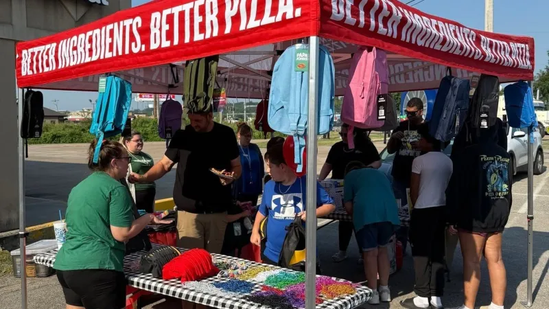 Papa Johns in Claremore hosts Back to School Bash
