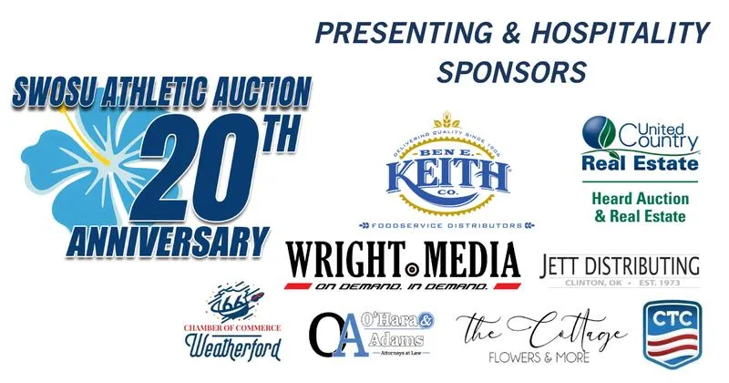SWOSU Announces 2026 Athletic Auction Presenting & Hospitality Sponsors