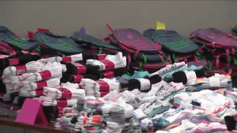 Annual backpack drive provides first-day essentials for hundreds of Tulsa kids