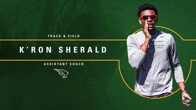 K'Ron Sherald Named Bison Track & Field Assistant