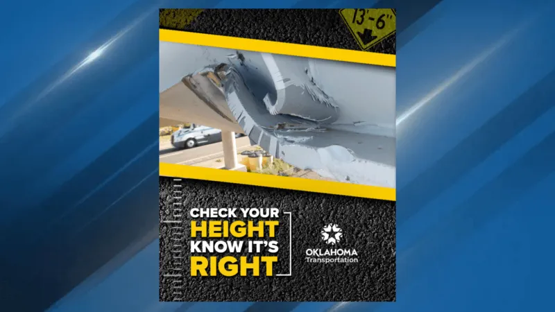 ODOT joins "Check Your Height, Know It's Right" campaign to prevent bridge strikes