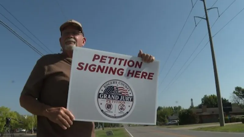 Rogers County residents gather signatures for grand jury in wake of data center