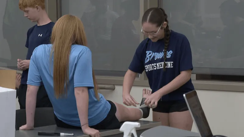 TPS sports medicine team holding camp for student athletic trainers