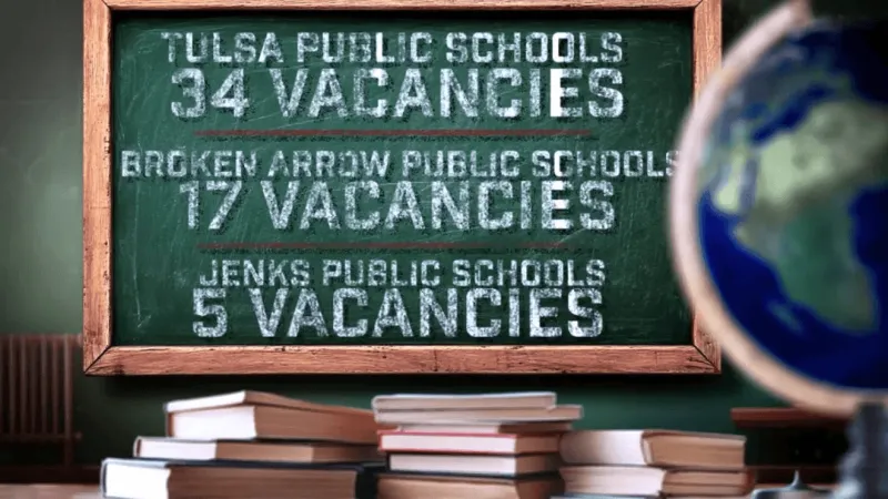 Green Country districts race to fill school jobs as Oklahoma staffing shortages persist